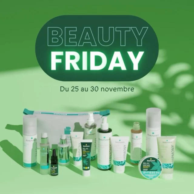 ✨ LE BEAUTY FRIDAY EST DE RETOUR ! ✨

C’est le moment parfait pour profiter de réductions incroyables sur nos gammes bien-être préférées :
💚 HARMONY : découvrez des produits qui prennent soin de vous et de votre peau, pour un éclat naturel au quotidien.
💜 RELAX : plongez dans un univers de détente avec nos produits à base de CBD, conçus pour apaiser votre esprit et votre corps.

✨ Jusqu’à -17% de réduction sur cette sélection exclusive de produits.

📅 Du 25 au 30 novembre seulement ! Ne manquez pas cette chance unique de vous faire plaisir à prix réduit !

🚀 Rendez-vous vite sur notre shop pour découvrir tous les produits en promotion !

#Beautysané #FeedTheChange #BeautyFriday #Harmony #Relax #BienÊtre #OffresSpéciales #Cosmétiques #Promotions