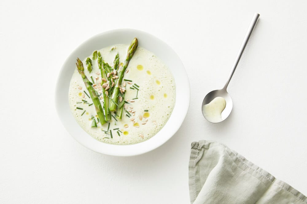 Image Velouté d’asperge et de volaille